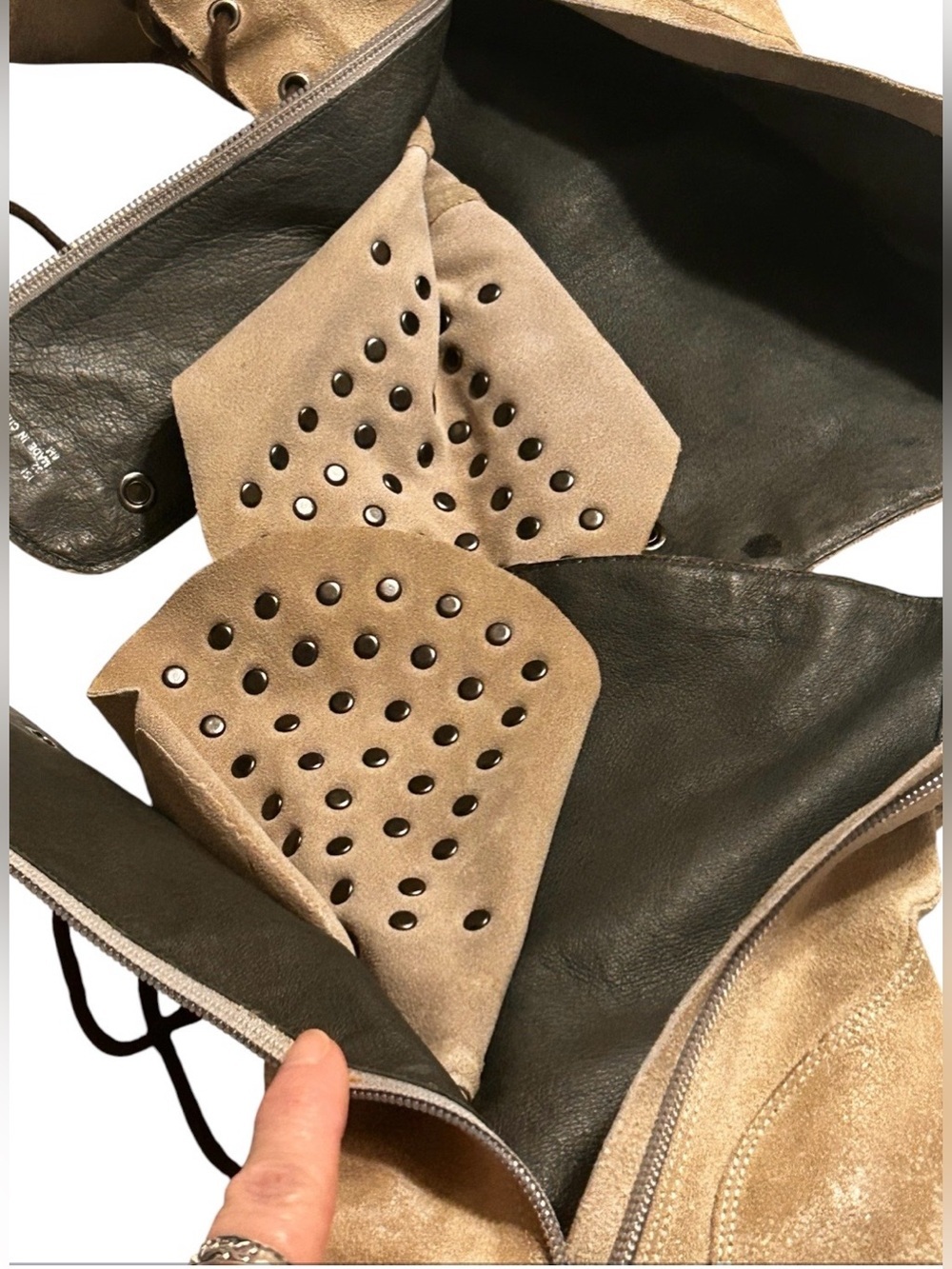 Y2K Lisa For Donald J Pliner Platform Stiletto Lace Up Militant Victorian Boot 8 - Picture 9 of 16